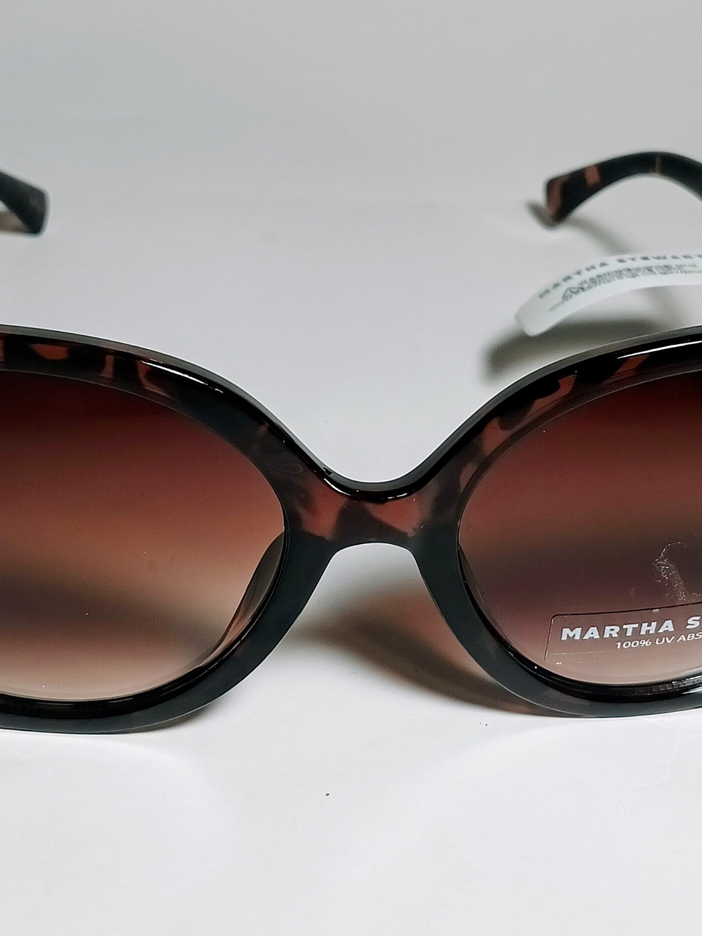 Martha Stewart Brown Tortoise Gradient Lens Women's Sunglasses